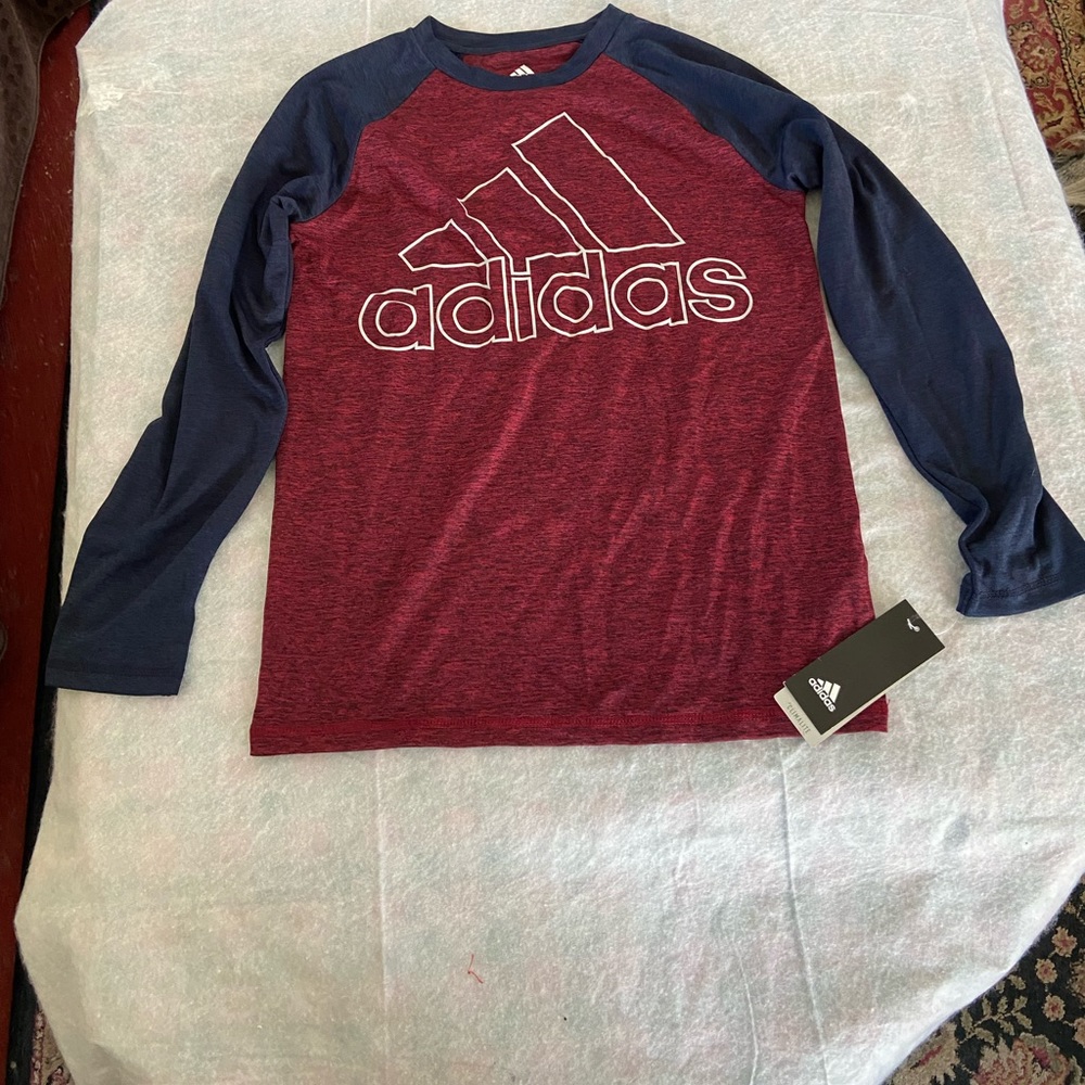 Adidas boys long sleeve shirt.